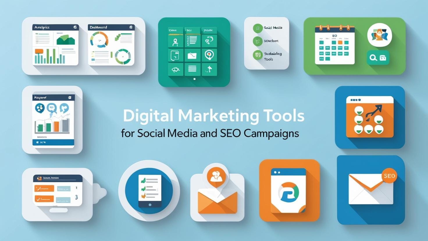 Digital Marketer Tools for Social Media and SEO Campaigns
