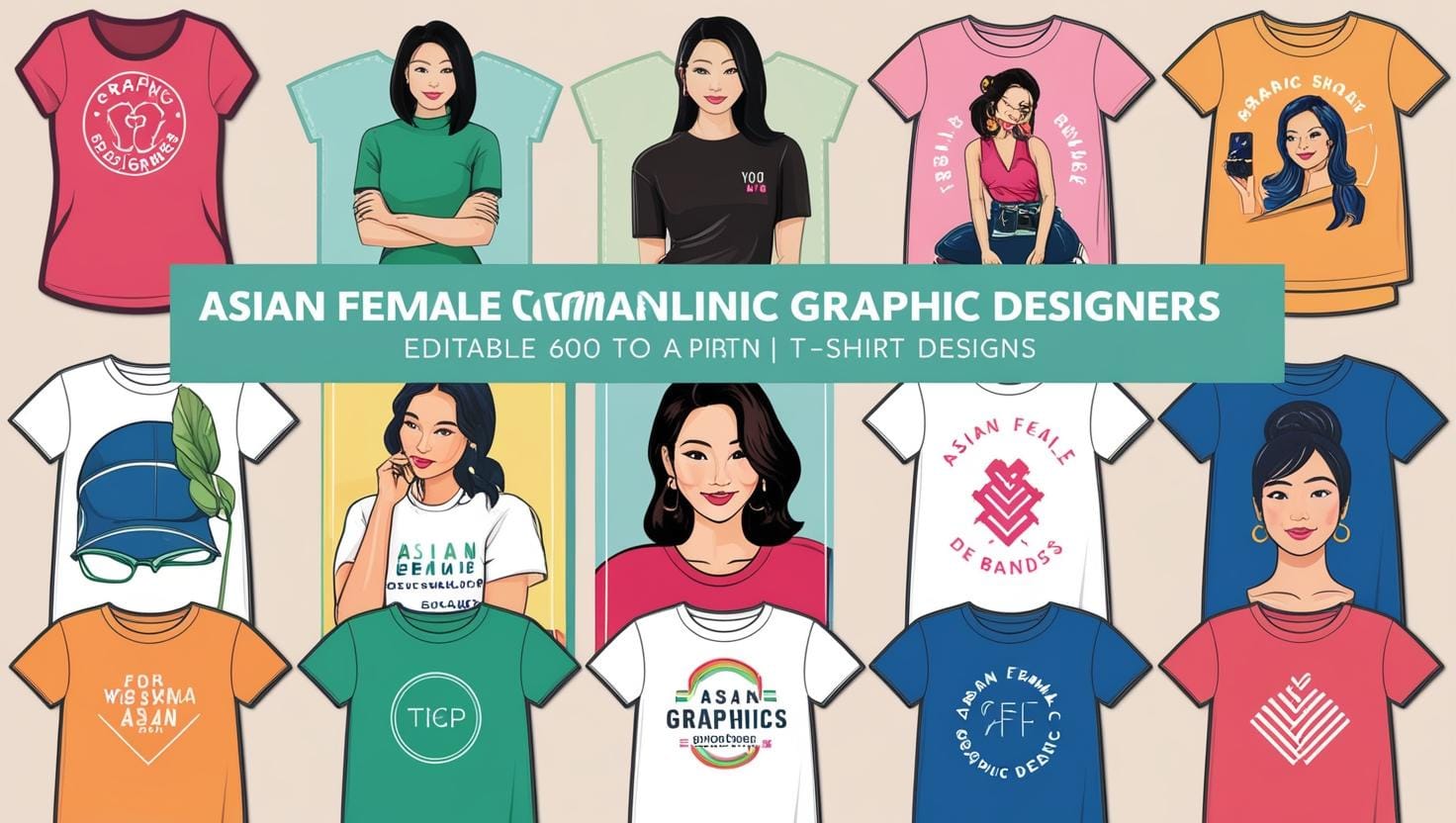 Editable T-Shirt Designs