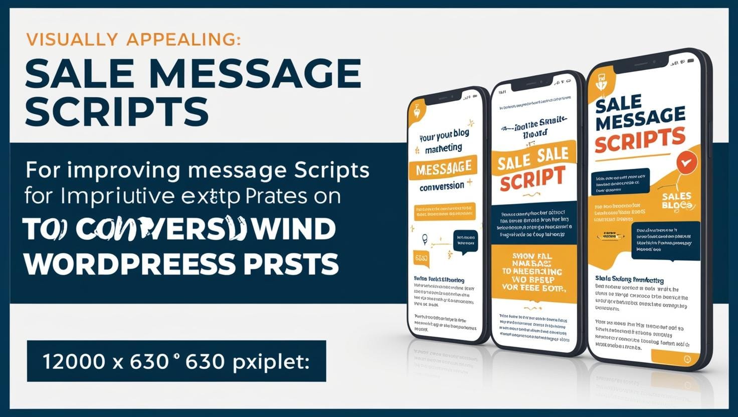 Sale Message Scripts